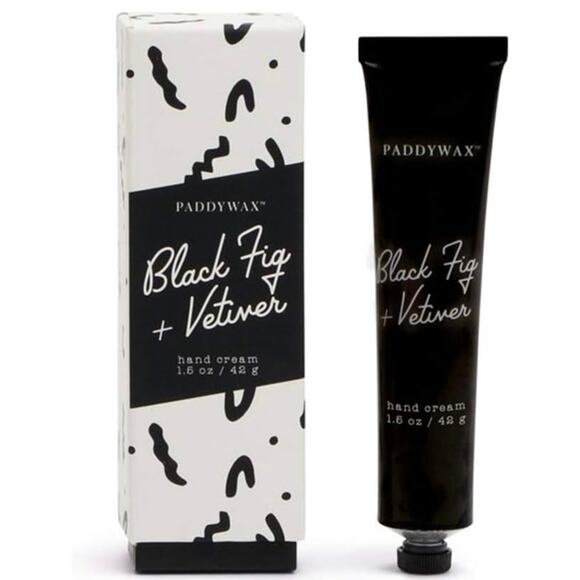 Paddywax Black Fig & Vetiver Hand Cream NEW 1.5 ounce box - Picture 1 of 2